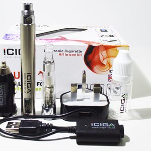 ICIGA Electronic Cigarette Starter Kit With LCD