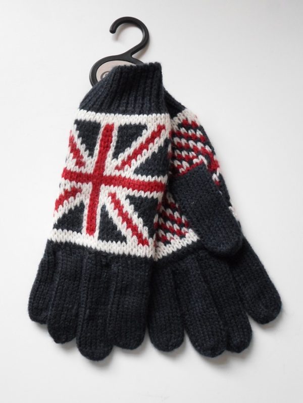 Young Division Union Jack Kids gloves