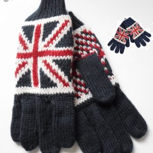 Young Division Union Jack Kids gloves