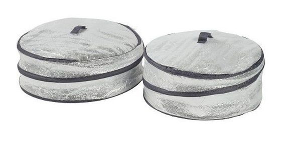 Set of 2 Insulated Pop-Up Food Covers