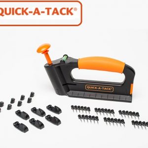 Quick-A-Tack Multi-purpose tool for hanging objects on the wall