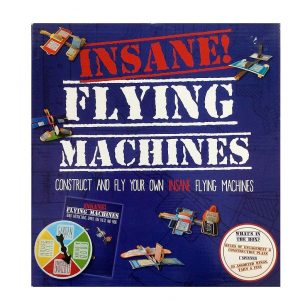 Insane Flying Machines Board Game Make Construct Planes /Parragon Books
