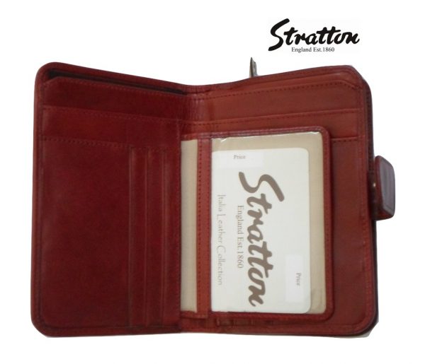 Stratton Branded Luxury Italian Leather ladies wallet and a purse