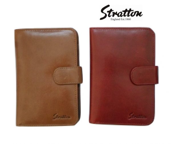 Stratton Branded Luxury Italian Leather ladies wallet and a purse