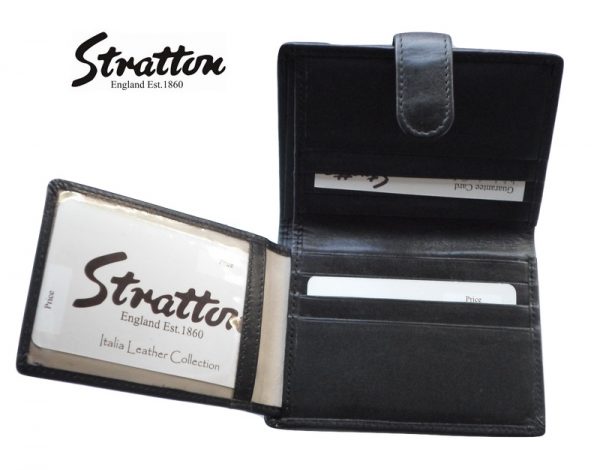 Stratton Branded Luxury Italian Leather Gent’s wallet