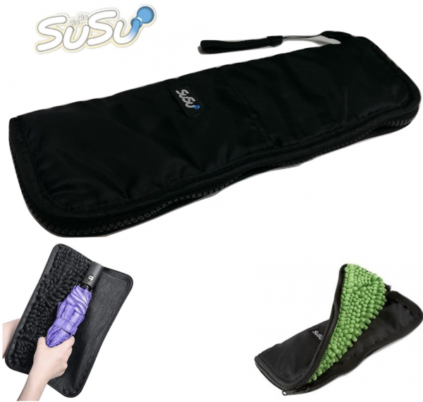 SUSU Water Absorbent Portable Microfiber Umbrella Drying Pouch bag