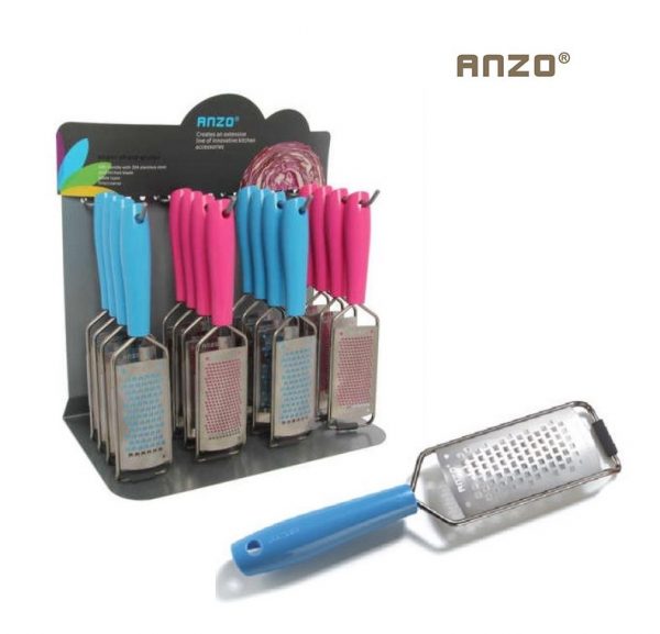 ANZO Stainles Steel Sharp Handheld Grater