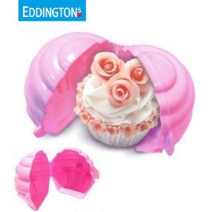 Eddingtons Pink Cupcake Keeper protector box