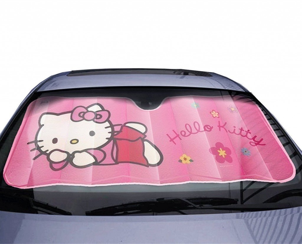 Hello Kitty Car Window Windscreen Sun Shade Protector Shield