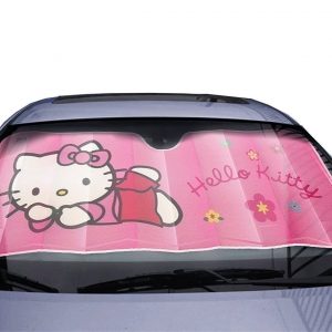 Hello Kitty Car Window Windscreen Sun Shade Protector Shield
