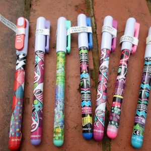 12x Schneider Flirt Rollerball assorted colour pens Art writing Mixed colours