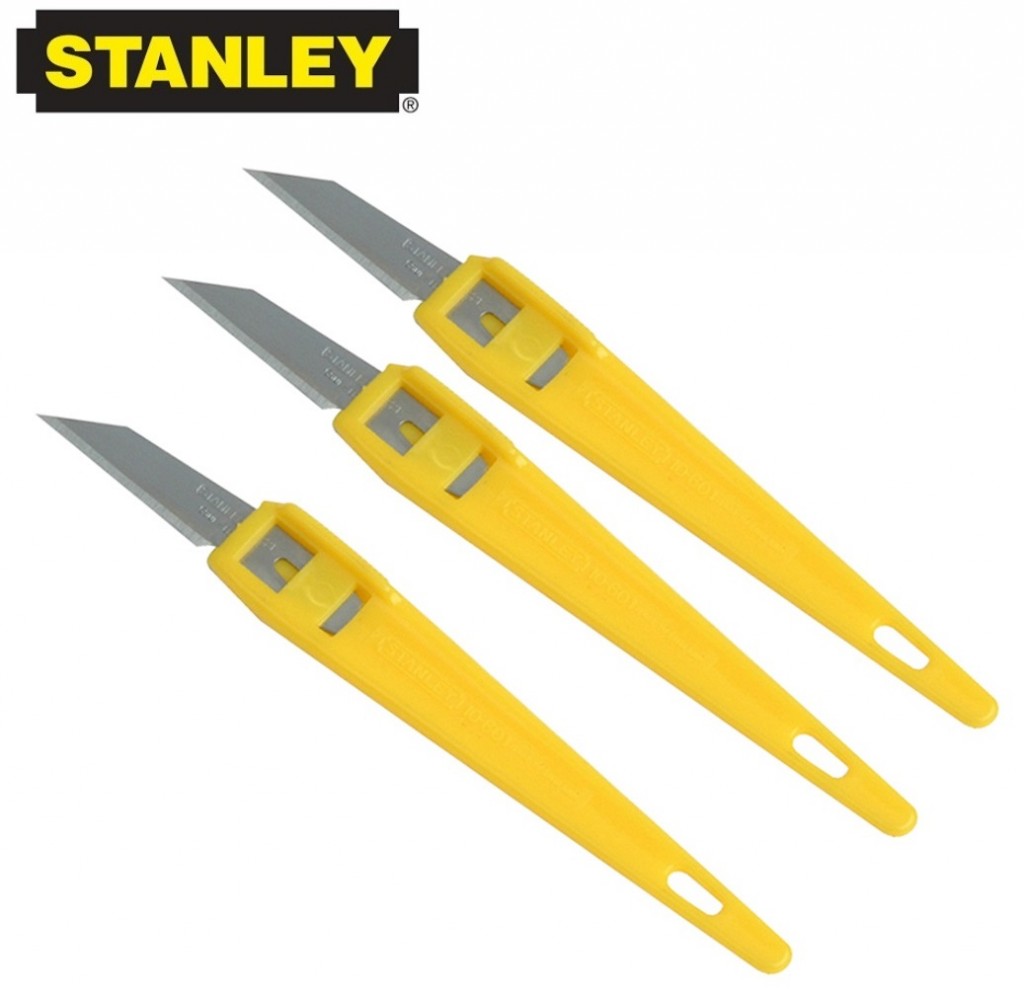 5x Stanley Throw Away Precision Craft Knives Blades