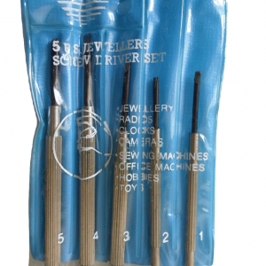 Jewellers 5pc Precision screwdriver set in a wallet