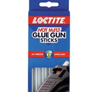 Hot Melt Glue Gun Adhesive Loctite Super Long Pack of 6 Refill Sticks