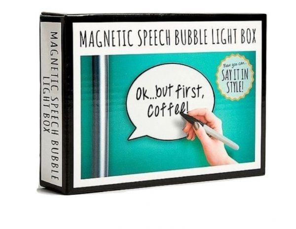 Magnetic Speech Bubble Light Box