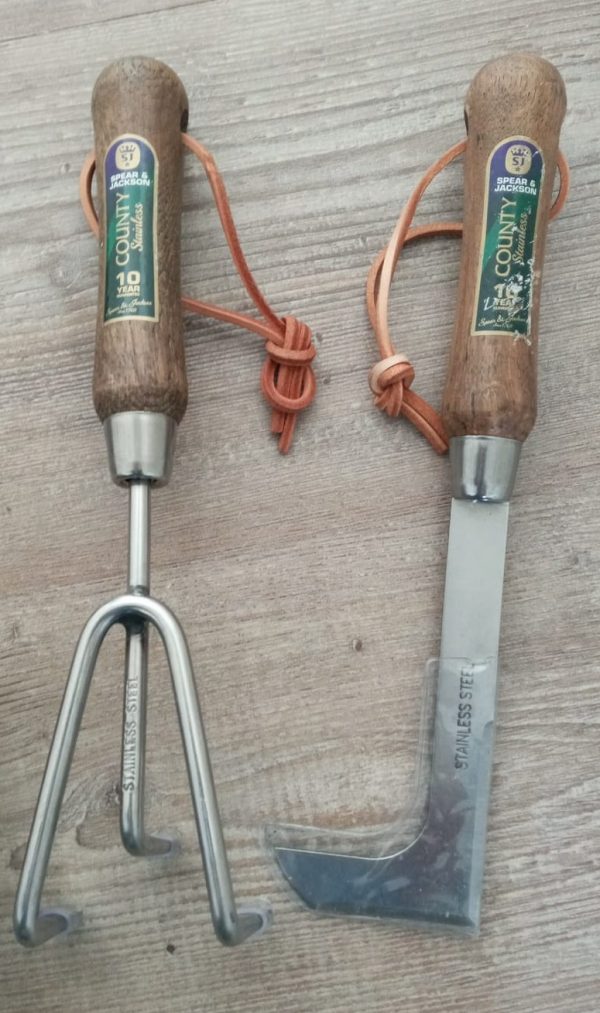Spear and Jackson County Range Stainless Steel Garden Hand Tool Set
