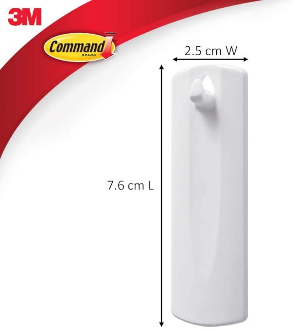 3M Command White Self Adhesive Sawtooth Picture Hanger.Holds up to 1.8Kg