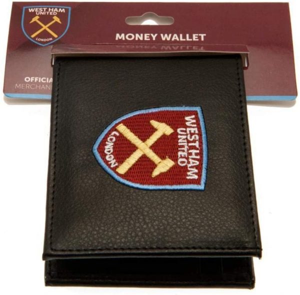 West Ham United F.C. Embroidered Leather Wallet