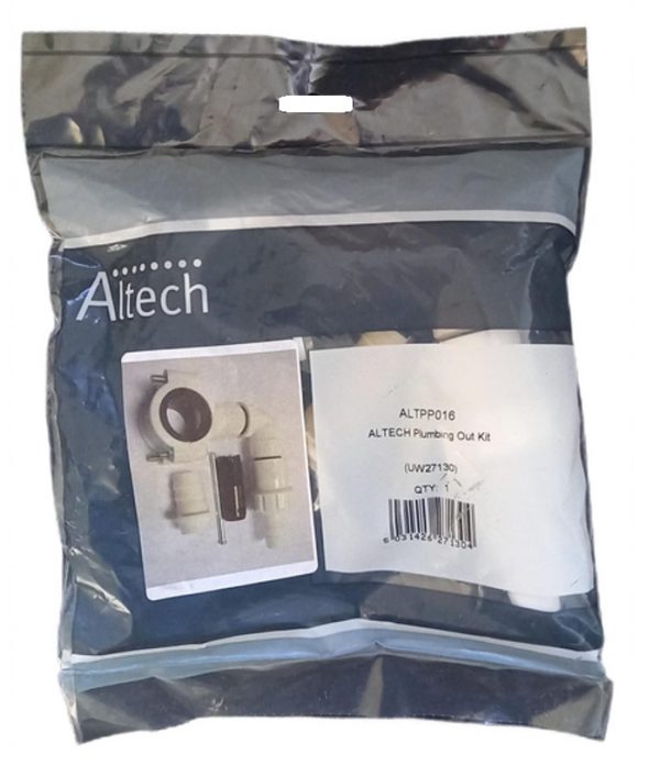 Altech Self Cutting Fast Flow Plumbing Outlet Kit /ALTPP016