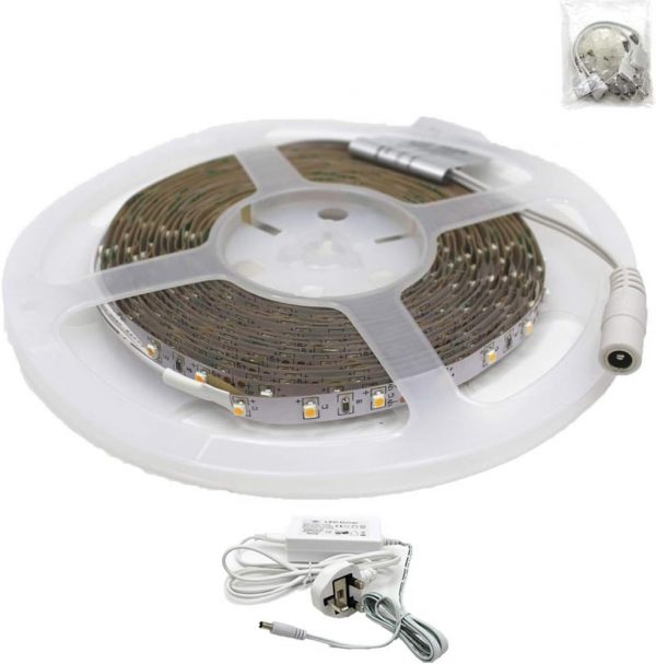 Byron 5M LED Flexible Mood Strip Lighting .TV/Bed/Cupboard/Wardrobe Light