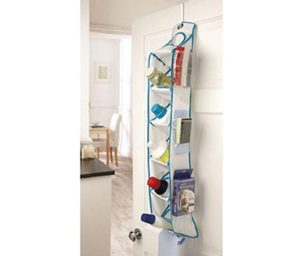 Over Door Storage Cleaning Rack Bathroom Storage Space Saver