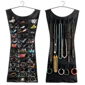 2-Sided Dress-Shaped Jewellery Organizer Safe