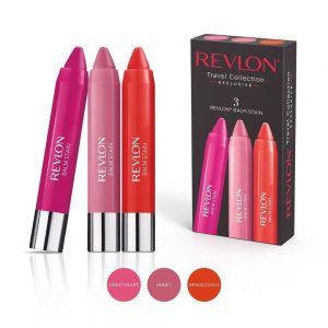 REVLON Travel Exclusive Pack 3 Lip Balm Stain