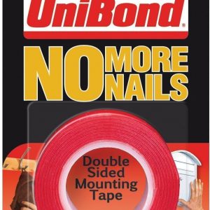 UniBond No More Nails Double Sided Mounting Tape - 19 mm x 1.5 m