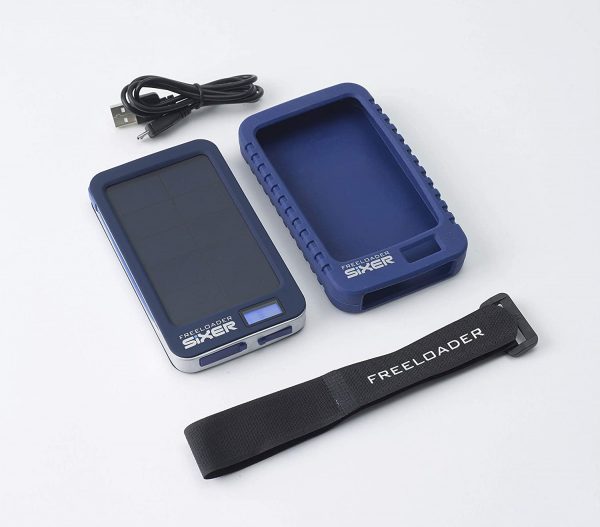 Freeloader SiXER Weatherproof Portable Solar Power Bank - Blue