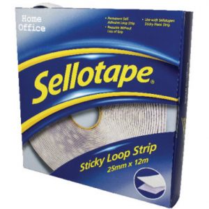 Sellotape Sticky Loop Strip 12m
