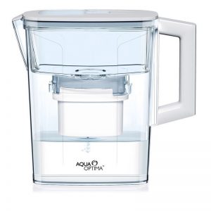 Aqua Optima Compact Water Filter Jug Includes 30 Days Filter 2.1L
