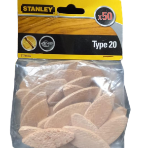 STANLEY (STA66502) Type 20 Jointing Biscuits. Pack 50